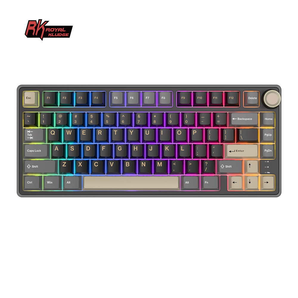 Gaming Keyboard Bundle - Royal Kludge RK R75 Wired Gaming