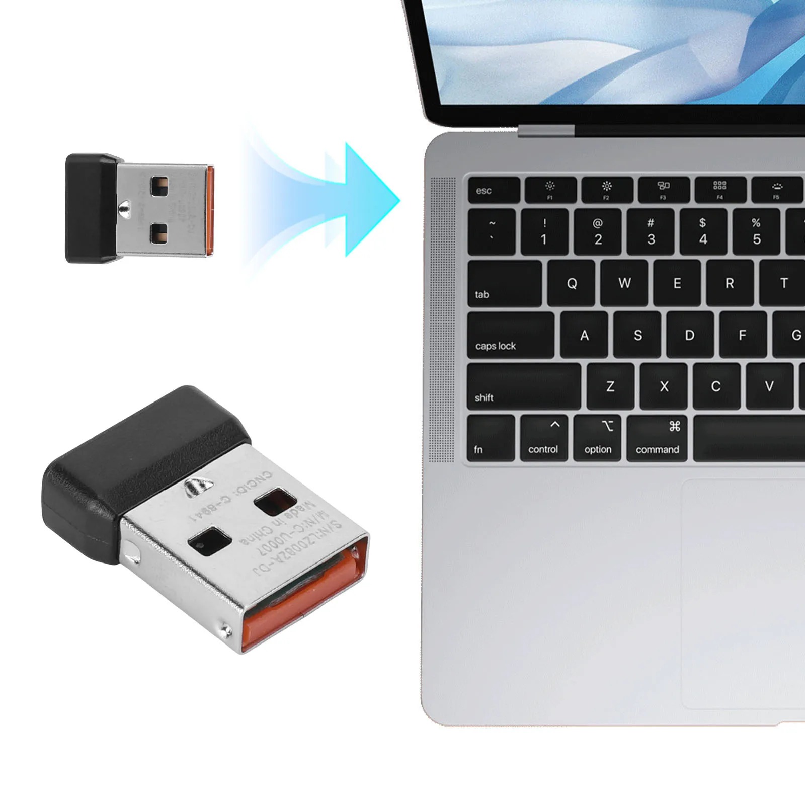 Gaming Keyboard Wireless - USB Receiver Replacement For Logitech MK220