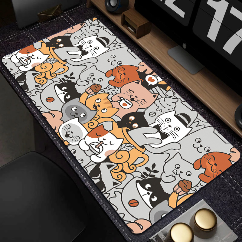 Gaming Keyboard Mouse - Cute Cat Mouse Pad Gaming Mouse