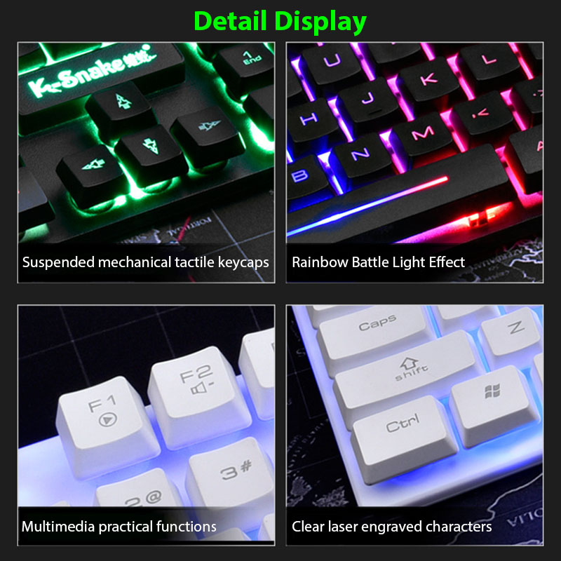 KM320 Keyboard And Mouse Set W - Gaming Keyboard And Mouse Combo recension och pris