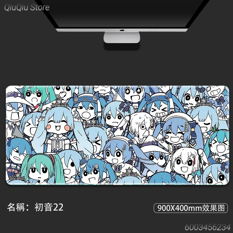 Hatsune Miku Anime Gaming Mous - Keyboard Mouse Bundle Gaming recension och pris