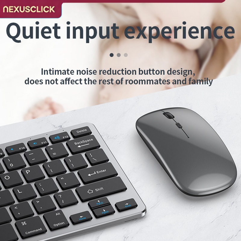 NexusClick 2.4G Wireless Keybo - Gaming Keyboard And Mouse Combo Wireless recension och pris