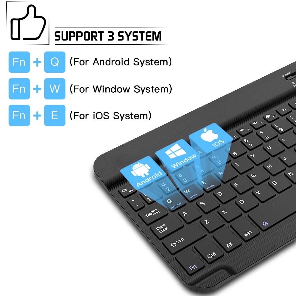 Universal Wireless Keyboard fo - Gaming Keyboard Wireless recension och pris