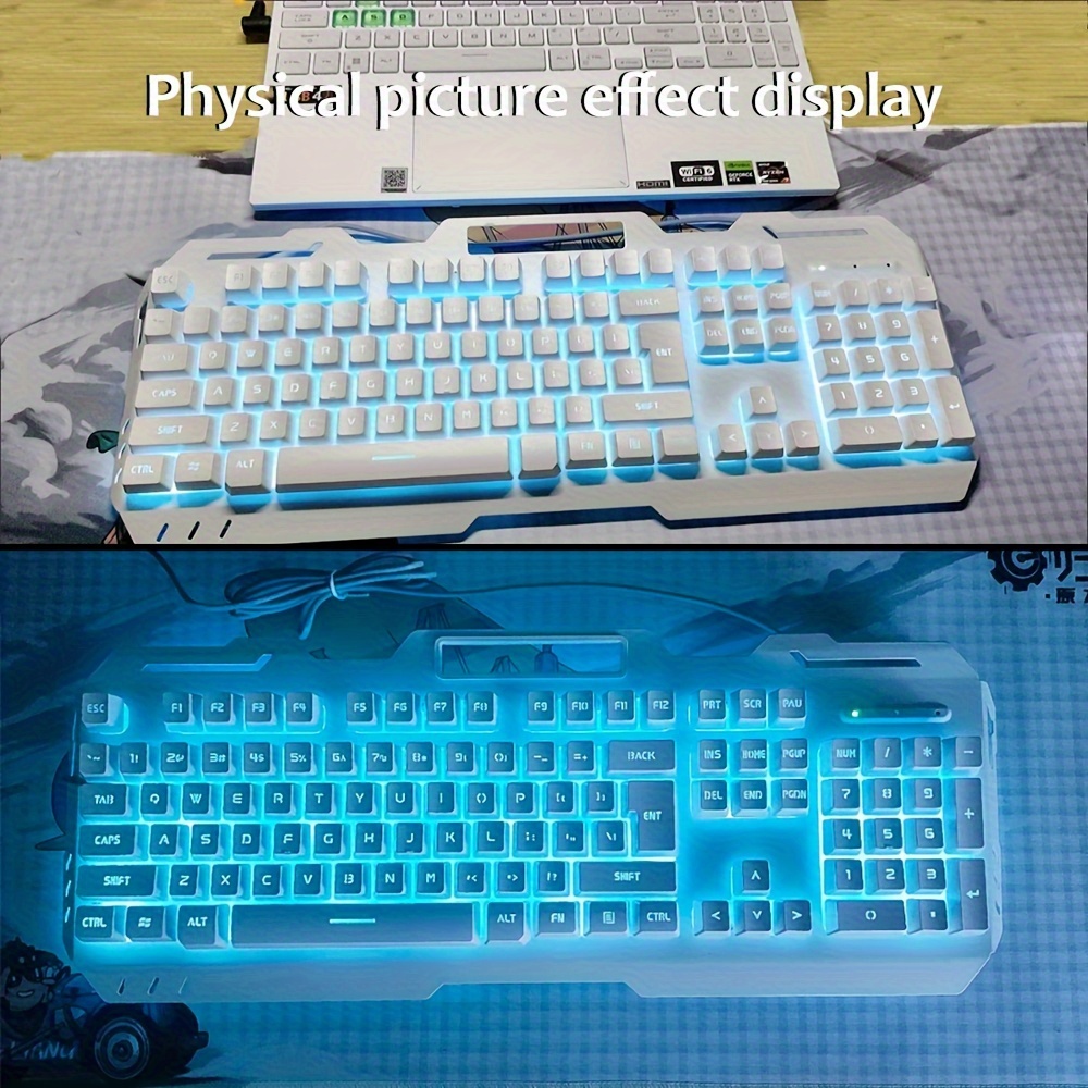 EWEADN GX80Z Gaming Membrane K - Gaming Keyboard Bundle recension och pris