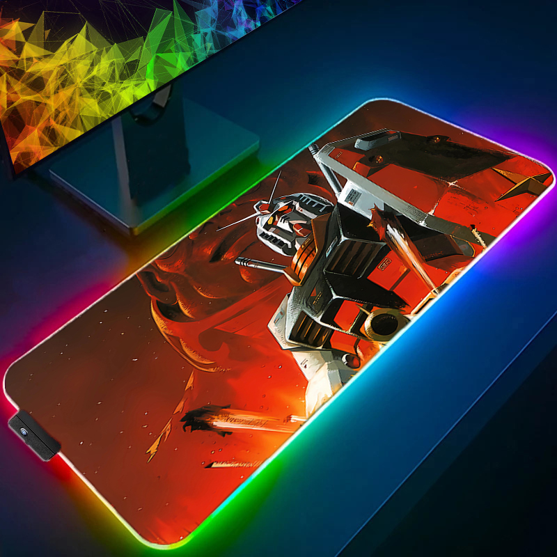 RGB Kawaii Mouse Pad Anime Gab - Gaming Keyboard And Mouse Mobile recension och pris