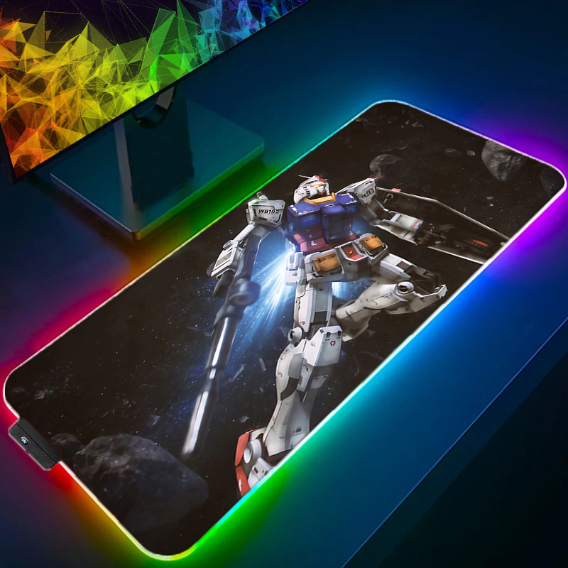 RGB Kawaii Mouse Pad Anime Gab - Gaming Keyboard And Mouse Mobile recension och pris