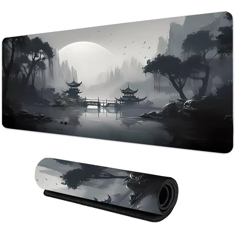 Sunset Mountain View Silicone  - Gaming Keyboard Mouse recension och pris
