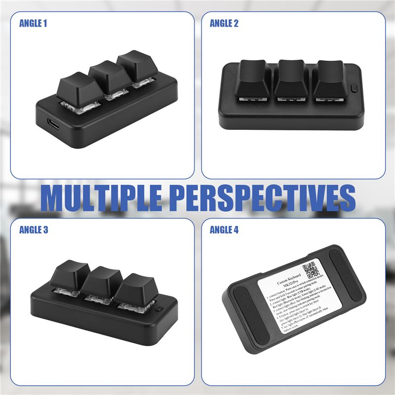 MK321 Progammable Macro Mini K - Gaming Keyboard Mini recension och pris