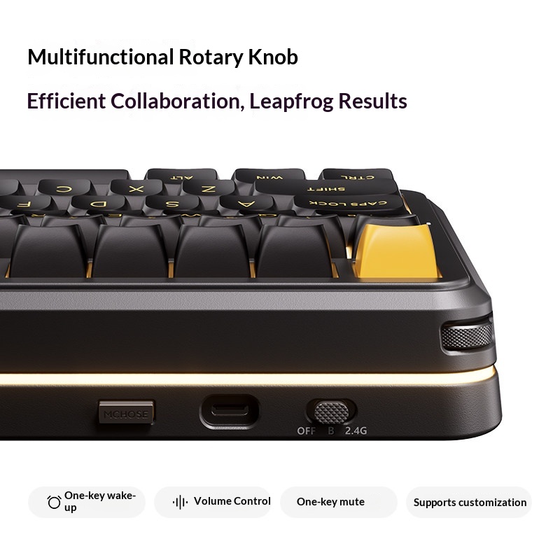 MCHOSE K99 V3 Customizable Mec - Gaming Keyboard Wireless recension och pris