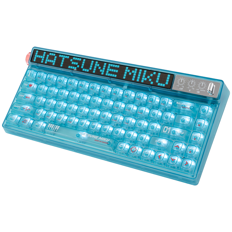 Anime Hatsune Miku Series Mech - Gaming Keyboard Wireless recension och pris