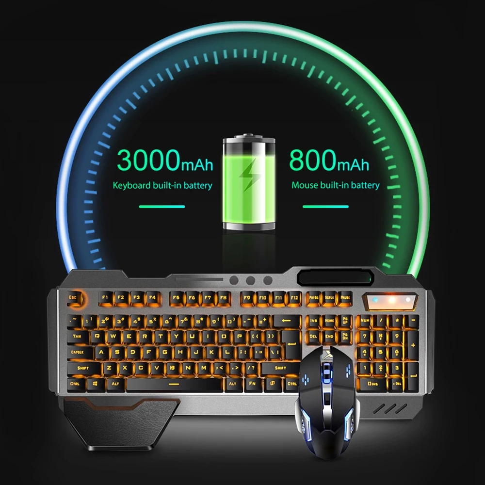 K680 Rechargeable 2.4G wireles - Gaming Keyboard Mini recension och pris