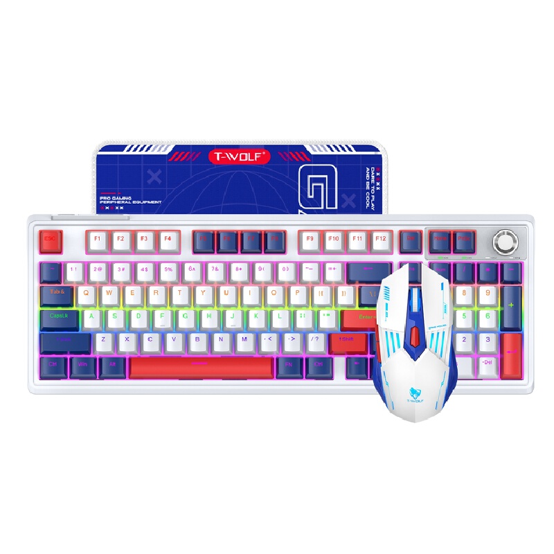 Mechanical Keyboard and Mouse  - Gaming Keyboard And Mouse Combo Wireless recension och pris