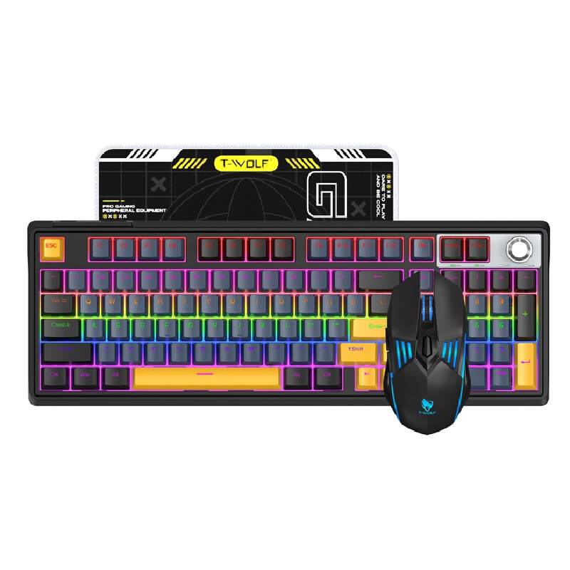 Mechanical Keyboard and Mouse  - Gaming Keyboard And Mouse Combo Wireless recension och pris