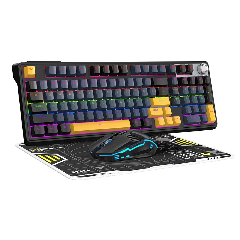 Mechanical Keyboard and Mouse  - Gaming Keyboard And Mouse Combo Wireless recension och pris