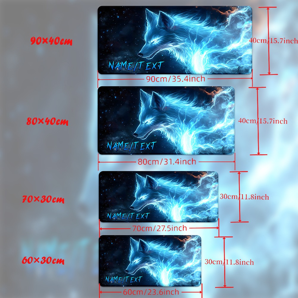 Custom Name Magic Wolf HD Prin - Gaming Keyboard Name recension och pris
