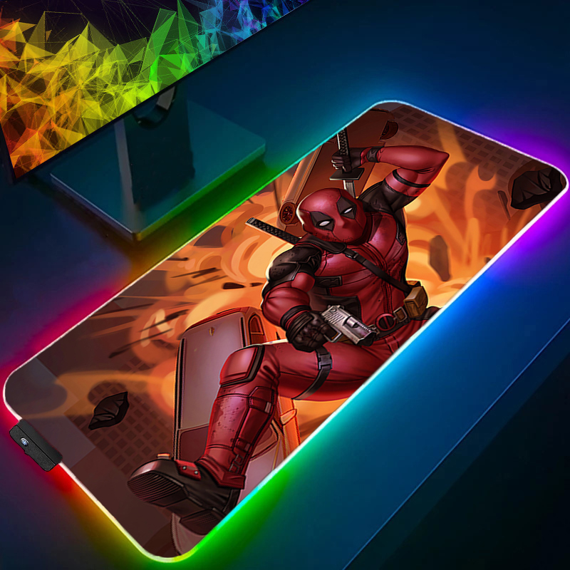 LED Mouse Pad Gaming Backlight - Gaming Keyboard Backlit recension och pris
