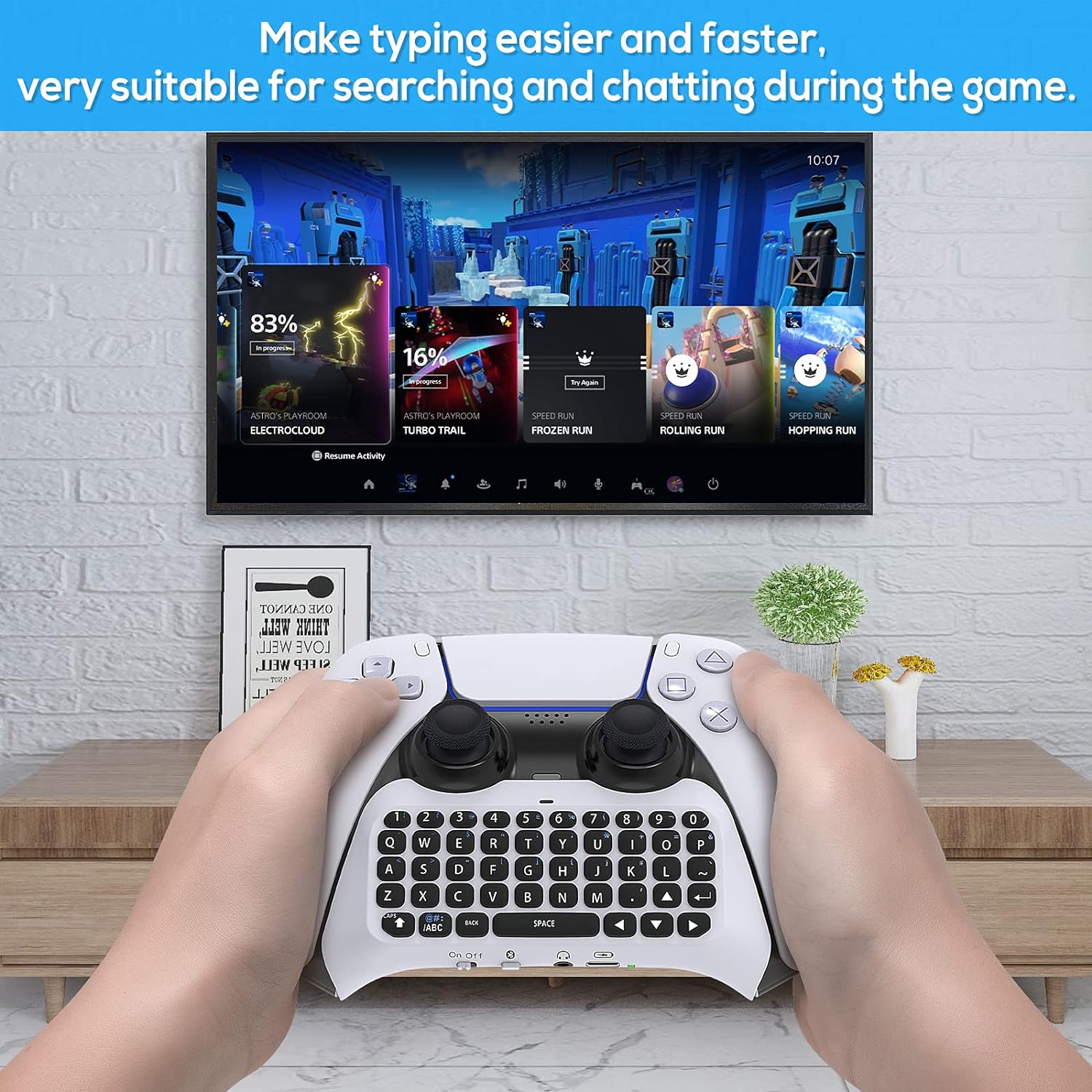 For PS5 Controller, Bluetooth  - Gaming Keyboard Bluetooth recension och pris