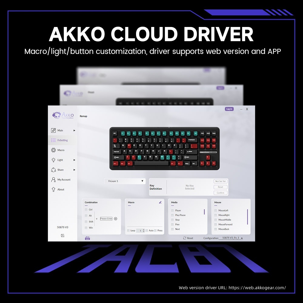 Akko 5087 V3 Tri-mode Keyboard - Gaming Keyboard Tkl recension och pris
