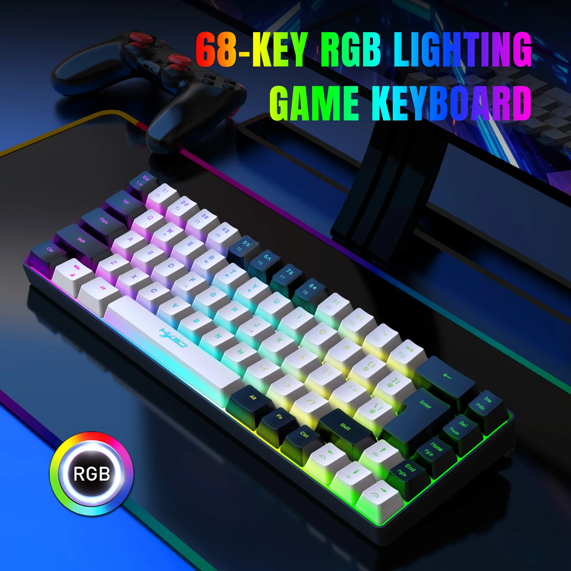 Keyboard and Mouse Combo Backl - Gaming Keyboard Mini recension och pris