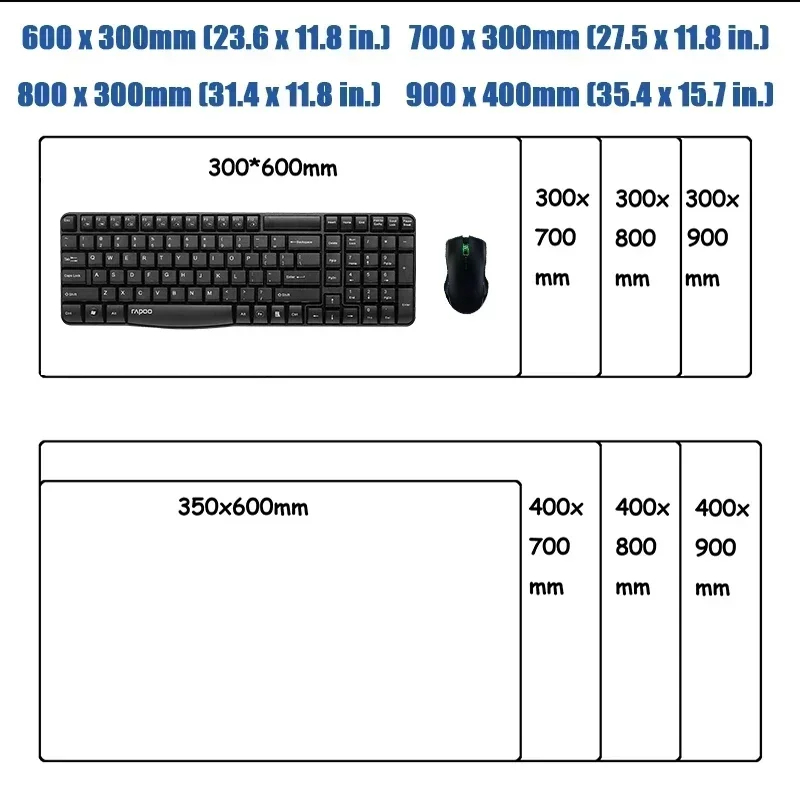 Mairuige XXL DIY Anime Mouse P - Gaming Keyboard Mouse recension och pris