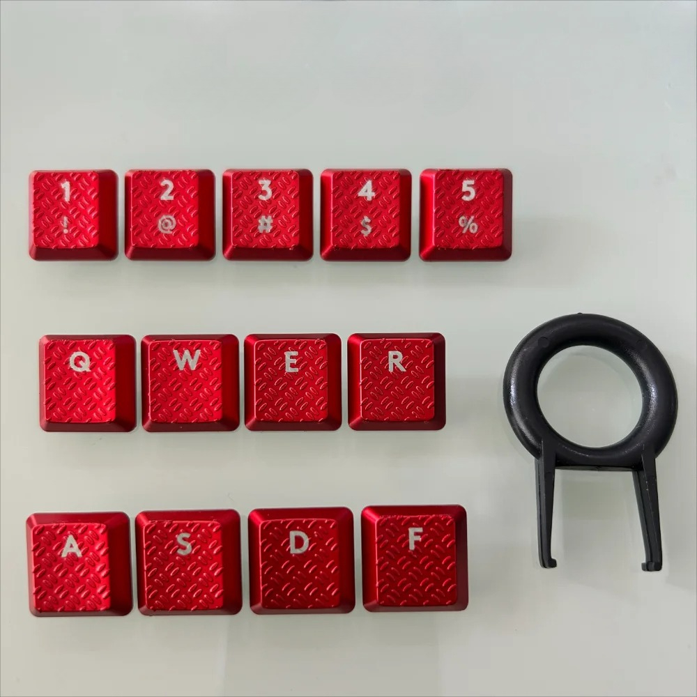 DIY Red translucent keycaps co - Gaming Keyboard Tkl recension och pris