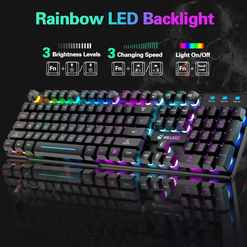 4000mAh Wireless Gaming Keyboa - Gaming Keyboard And Mouse Combo Wireless recension och pris