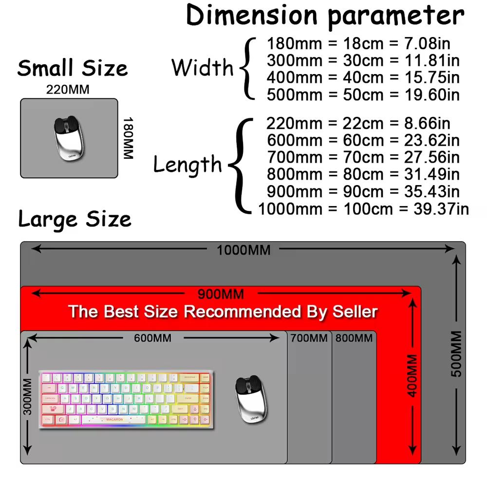 Your name Mouse Pad Desk Mouse - Gaming Keyboard Name recension och pris