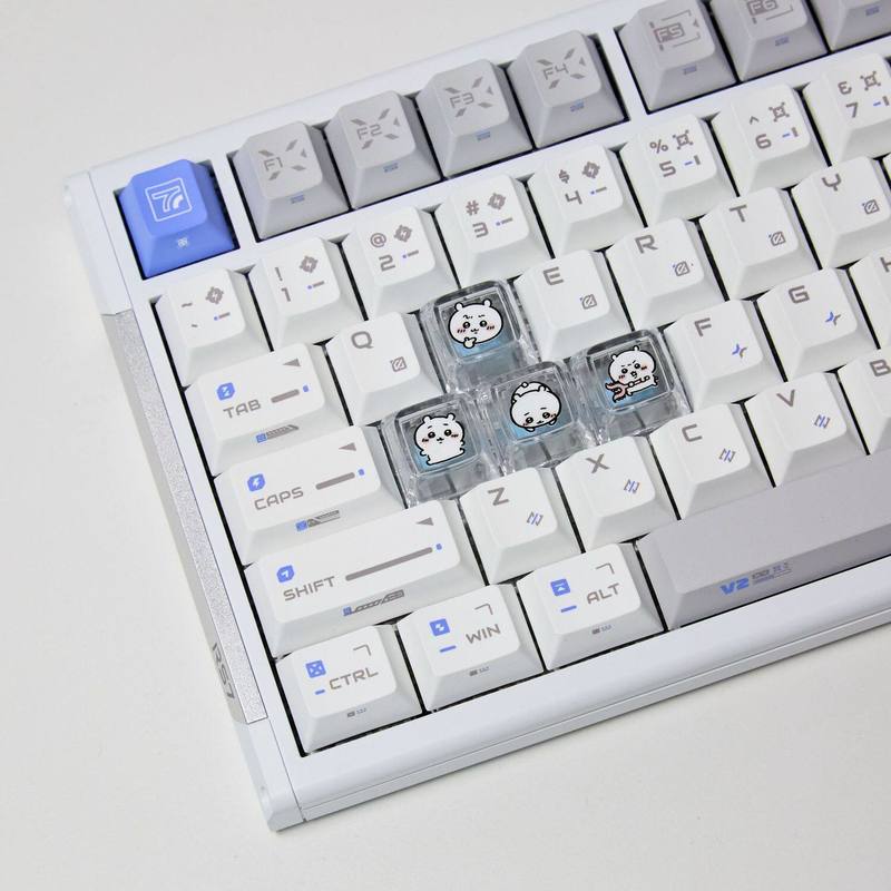 Chiikawa 4 Pcs Handmade Transp - Gaming Keyboard Backlit recension och pris