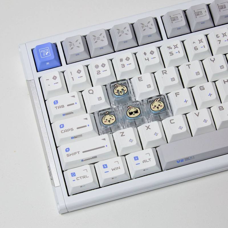 Chiikawa 4 Pcs Handmade Transp - Gaming Keyboard Backlit recension och pris