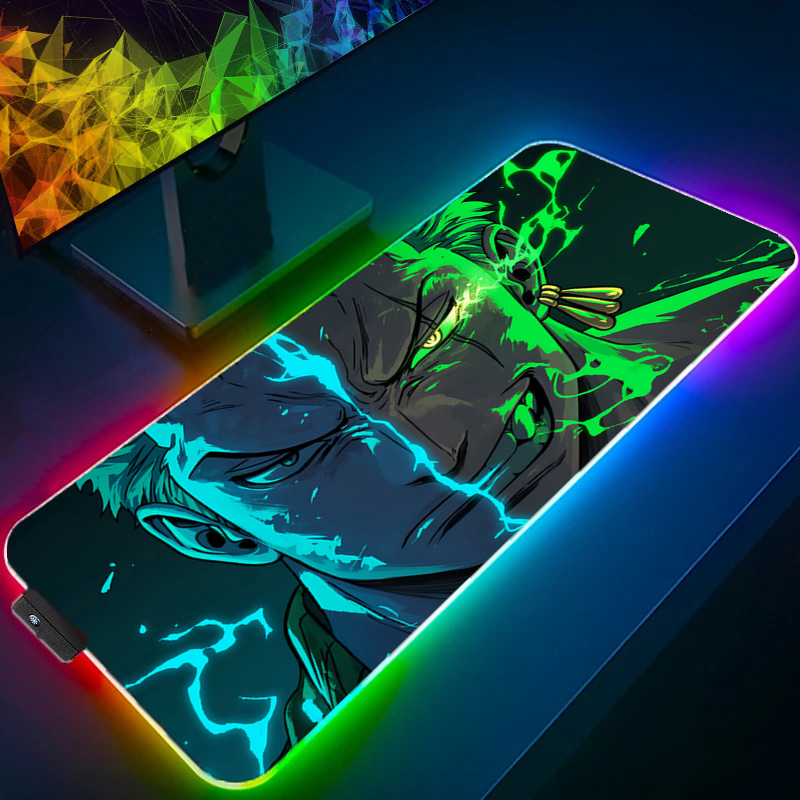 ONE PIECE Zoro Mouse Pad RGB G - Gaming Keyboard Brands recension och pris