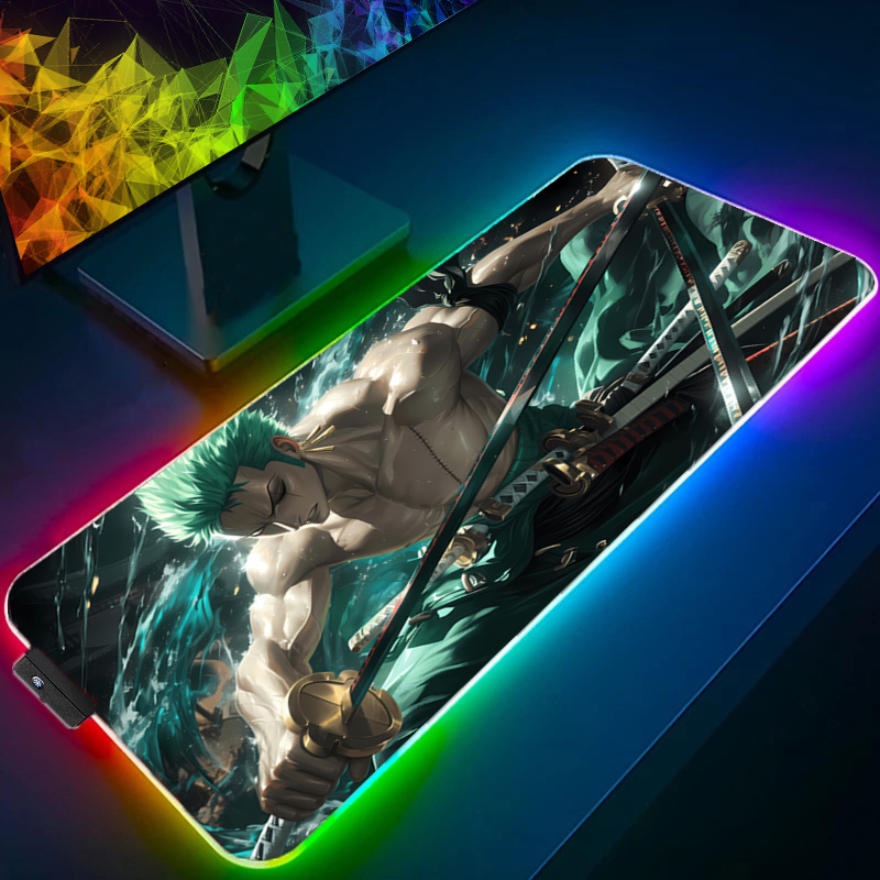 ONE PIECE Zoro Mouse Pad RGB G - Gaming Keyboard Brands recension och pris