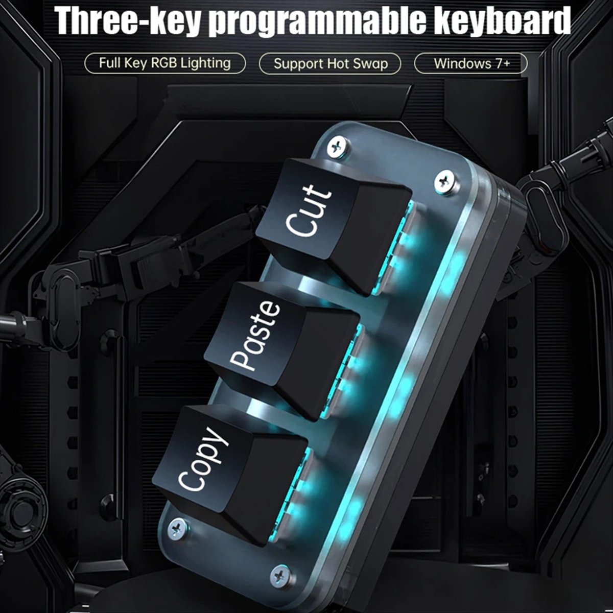 doyou 3 Keys Macro Programming - Gaming Keyboard Mini recension och pris