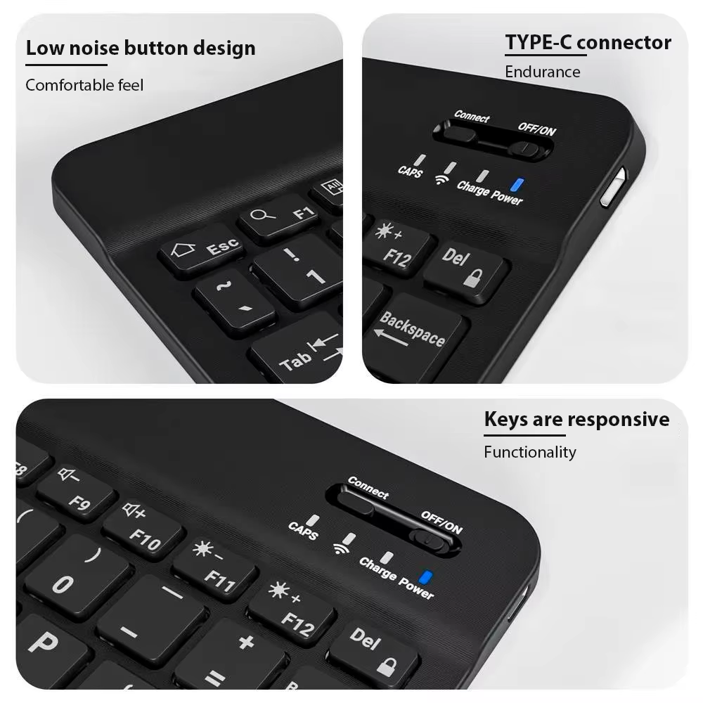 Bluetooth Wireless Keyboard Mo - Gaming Keyboard Wireless recension och pris