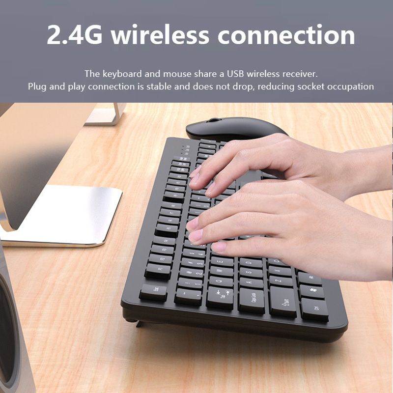 2.4G Wireless Keyboard Mouse S - Gaming Keyboard Mini recension och pris