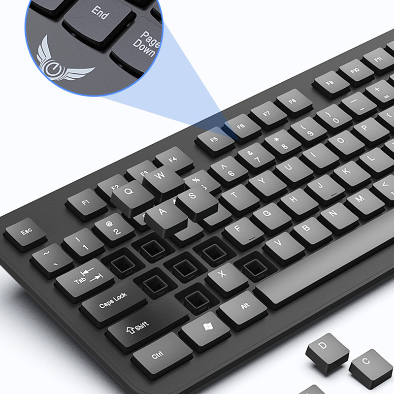 2.4G Wireless Keyboard Mouse S - Gaming Keyboard Mini recension och pris
