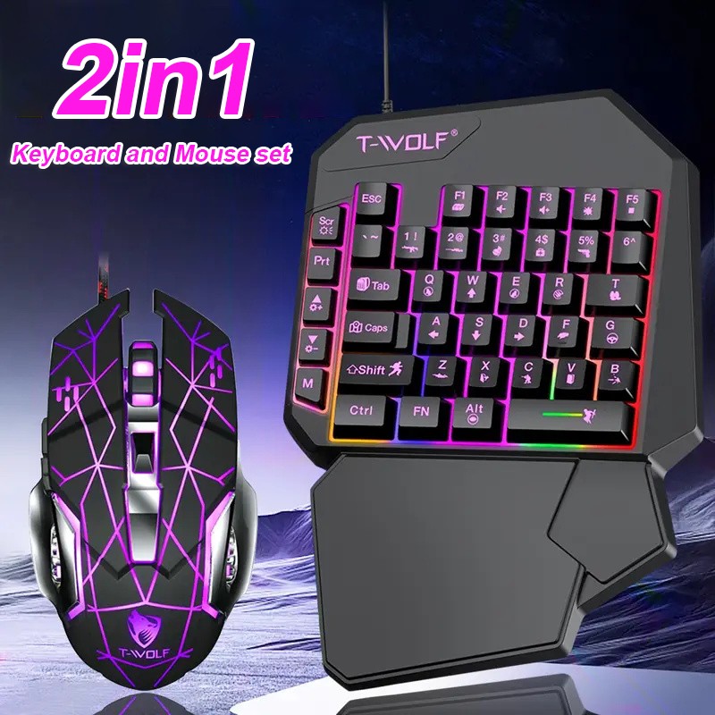 FocusOnPC TF900 2-in-1 Mobile  - Gaming Keyboard And Mouse Mobile recension och pris