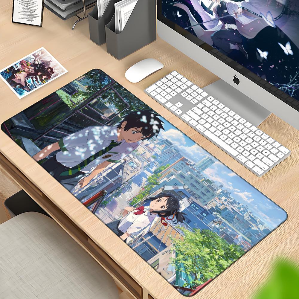 anime Your Name Mouse Pad Desk - Gaming Keyboard Name recension och pris