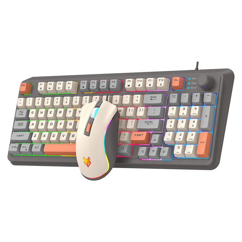 K820 USB Wired Game Keyboard M - Gaming Keyboard Bundle recension och pris