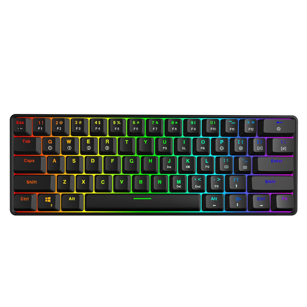 SKYLOONG GK61 Mini Portable 60 - Gaming Keyboard Bundle recension och pris