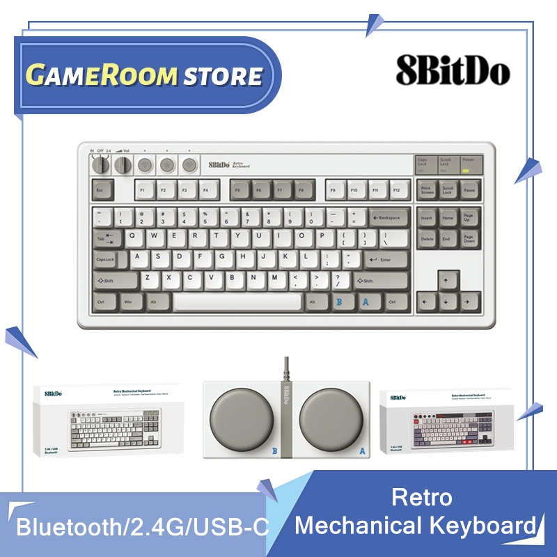 8Bitdo Retro Mechanical Keyboa - Gaming Keyboard Bluetooth recension och pris