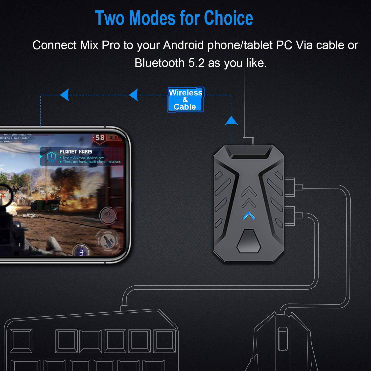 Mobile Games Converter Gaming  - Gaming Keyboard And Mouse Mobile recension och pris