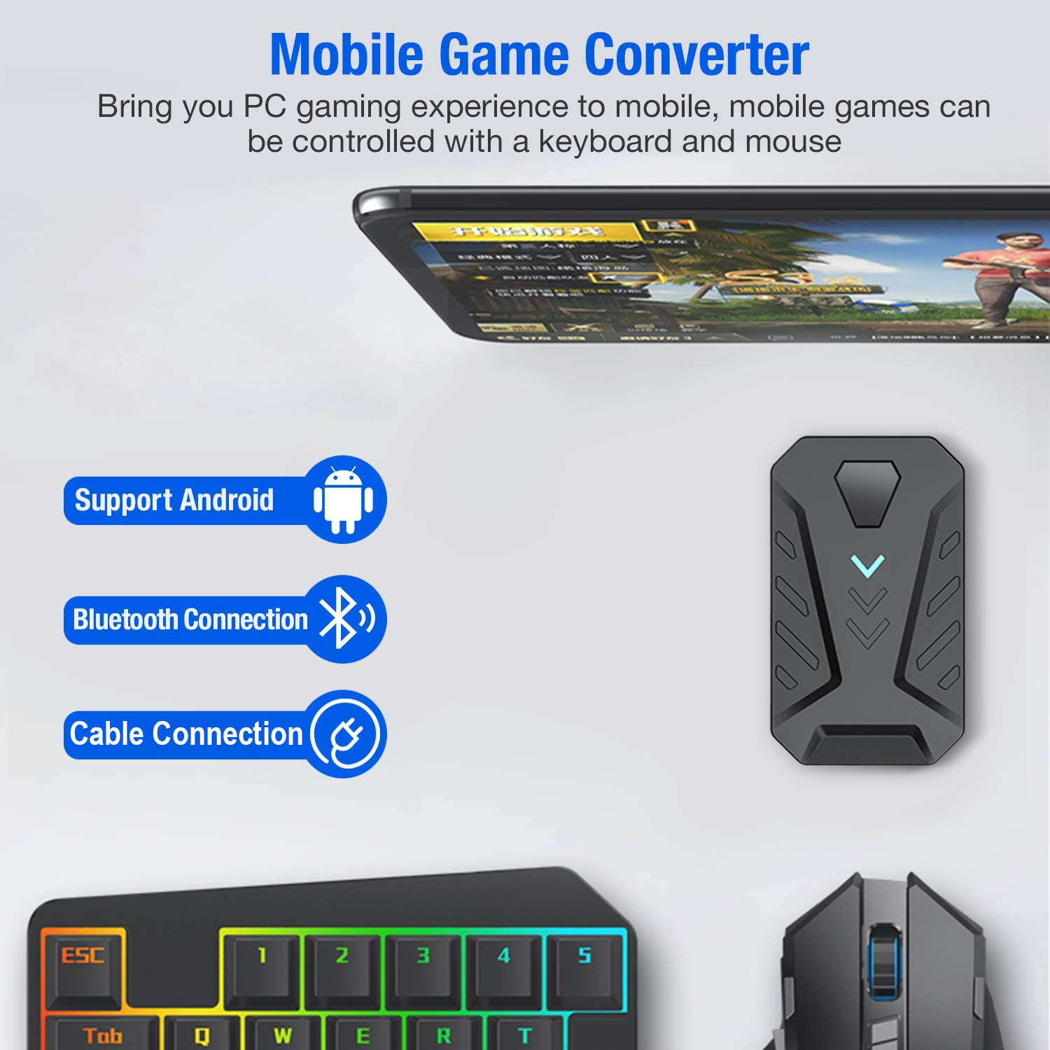 Mobile Games Converter Gaming  - Gaming Keyboard And Mouse Mobile recension och pris
