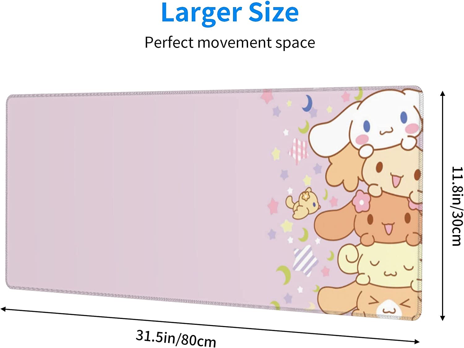 Kawaii Cute Dog Mouse Pads Nov - Gaming Keyboard Mouse recension och pris