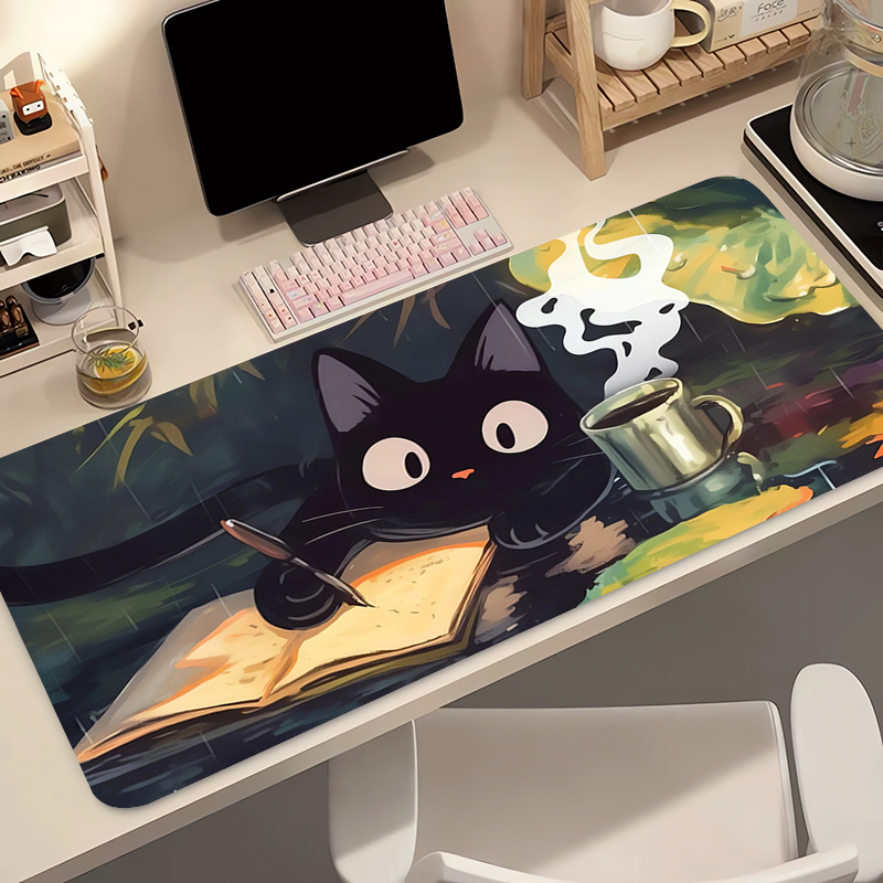 Kawaii Black Cat Silicone Soft - Gaming Keyboard Mouse recension och pris