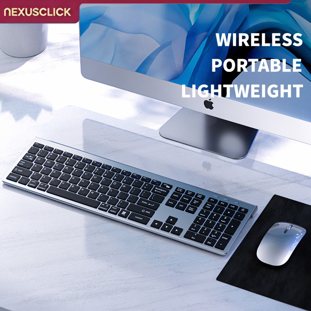 NexusClick 104 Keys Wireless T - Gaming Keyboard And Mouse Combo Wireless recension och pris