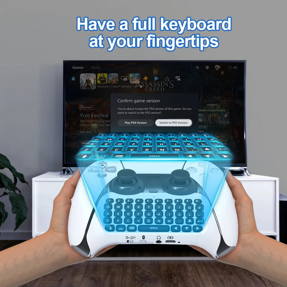For Ps5 3.5mm Gaming Wireless  - Gaming Keyboard Mini recension och pris