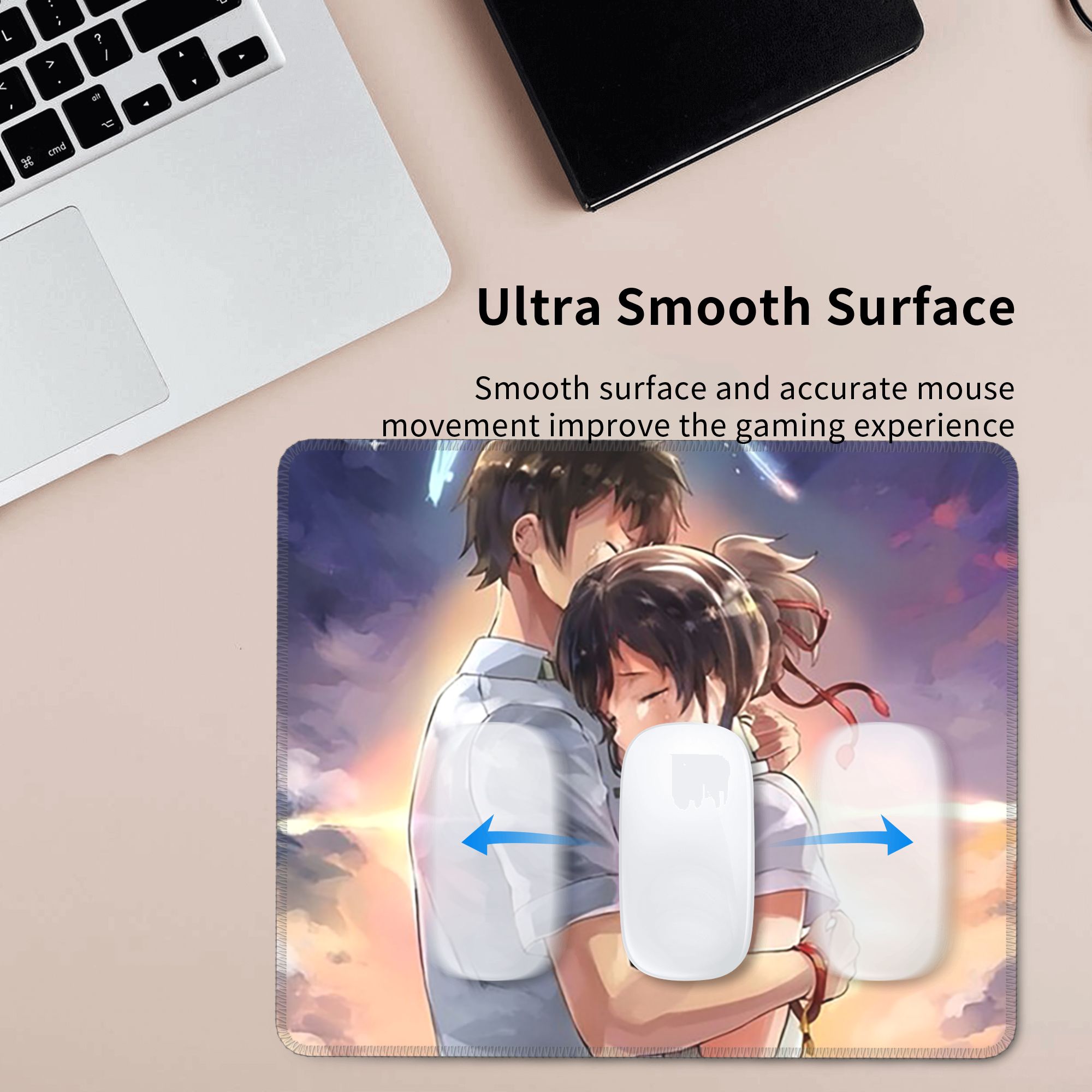 Japanese Anime Your Name Mouse - Gaming Keyboard Name recension och pris