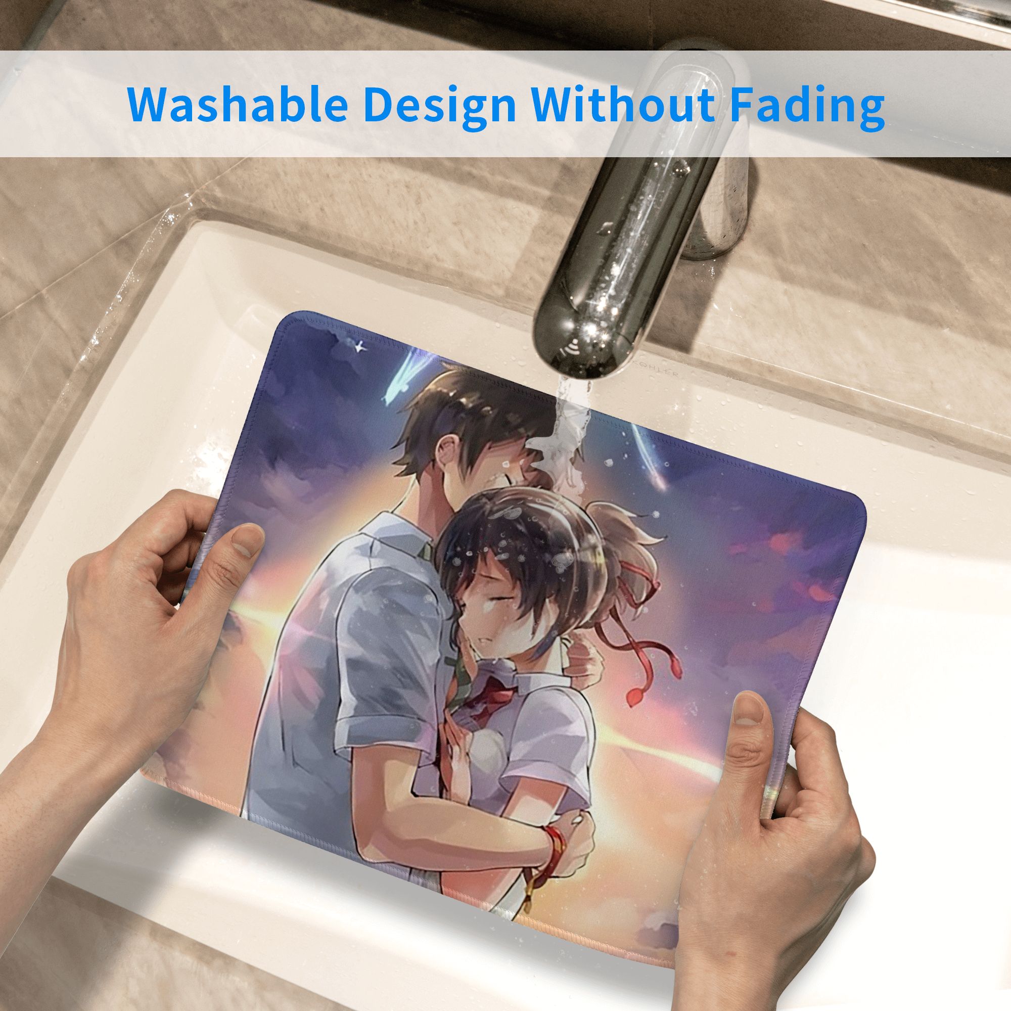 Japanese Anime Your Name Mouse - Gaming Keyboard Name recension och pris
