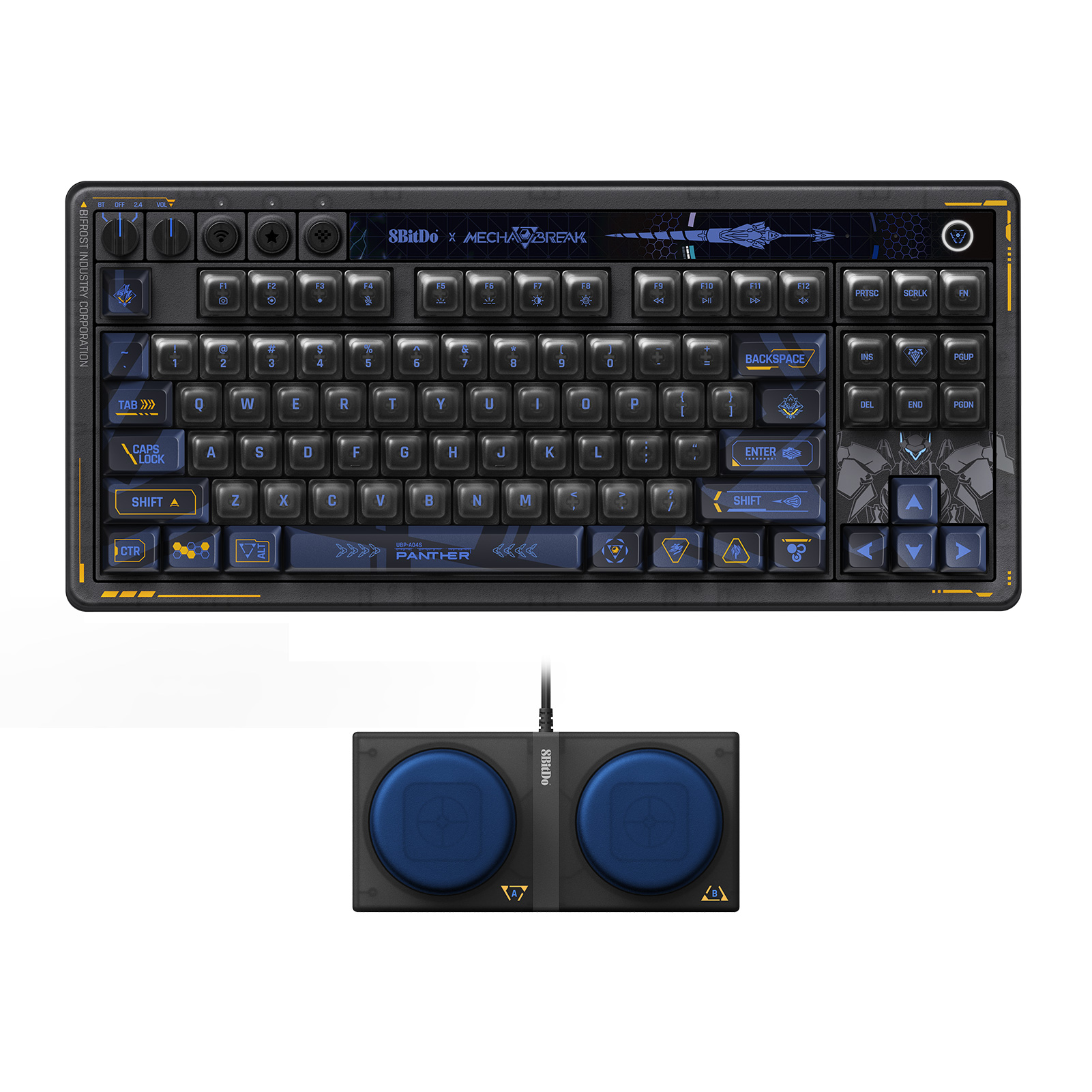 8BitDo Retro 87 Mechanical Key - Gaming Keyboard Bluetooth recension och pris