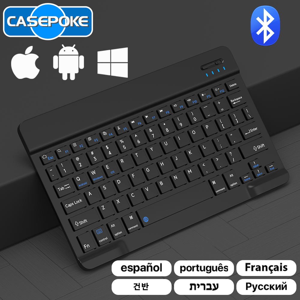 CASEPOKE For iPad Xiaomi Samsu - Gaming Keyboard Wireless recension och pris